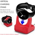 thumbnail image 4 of Soporte Compatible con la Estación de Carga de Google Pixel Watch, Soporte de estación de Carga Base de Silicona para Google Pixel Watch 2022 Rojo, 4 of 7
