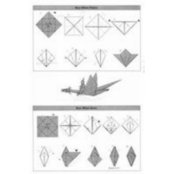 Pre-Owned Dover Craft Books Dragons, Witches, and Other Fantasy Creatures in Origami, (Paperback)