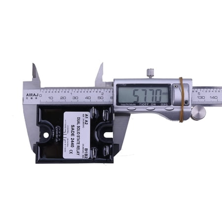 D2440DE Dual Solid State Relay SSR 17-32VDC Input 280VAC 40A Compatible with Crydom Zero-Crossing Resistive Loads$$Electrical
