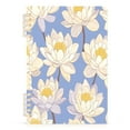 thumbnail image 2 of WOBOGO A Seamless Pattern Of Water Lilies Notebook College Horizontal Grid Paper Ink Spill Resistant Water Resistant Cover 8.3x5.7x0.4in, 2 of 8