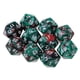 thumbnail image 1 of 10pcs Set Dados D20 de 20 Caras Sunnimix para TRPG Game Green Coffee, 1 of 7