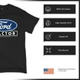 thumbnail image 6 of Ford Tractor Logo Blue T-shirt Vintage Farm Rustic Classic Brand Heritage Retro Life Agricultural Field Men's Tee, 6 of 7