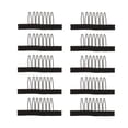 thumbnail image 1 of 10 Unids/set Peines de Peluca Macarena 7 acero Inoxidable Negro S, 1 of 7