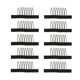 thumbnail image 1 of Peine Profesional de 10 Piezas para Pelucas, Peine de de Acero para Extensiones de Cabello, Gorro de Encaje - S Sunnimix Peines de peluca, 1 of 7