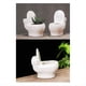 thumbnail image 5 of Maceta de CeráMica para Inodoro, Maceta para BonsáI, Maceta para Flores, Maceta para Suculentas, Regalo para Mujeres, Mamá o CumpleañOs, 5 of 5