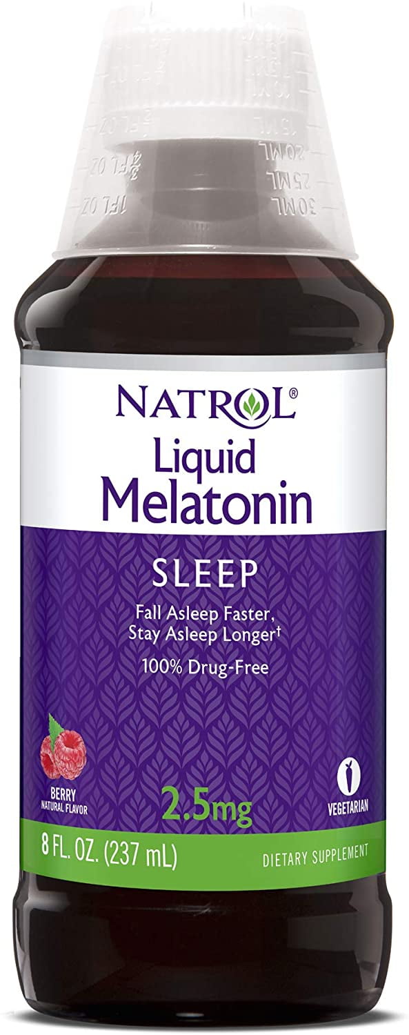 Natrol Liquid Melatonin Sleep Berry 2.5 mg 8 fl oz