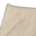 thumbnail image 4 of Noble House Pickerel Velvet Bean Bag Chair, Taupe, 4 of 8