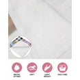 thumbnail image 6 of Easter Eggs Kitchen Dish Towels for Drying Dishes Set of 4, Spring Floral Berry Leaves Botanical Black Plaid Waffle Weave Microfiber Hand Tea Bathroom Towels Quick Dry & Absorbent Towel 15.7x23.6, 6 of 7