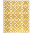 thumbnail image 2 of SAFAVIEH Cambridge Liz Geometric Wool Area Rug, Gold/Ivory, 9' x 12', 2 of 6