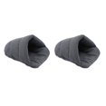 thumbnail image 1 of Greeniant Cómoda perrera para perros Fácil de limpiar y mantener Casa con cama para mascotas con forma de zapatilla para gatos gris XS > gris XS,&amp;gt; 2Conjunto, 1 of 6