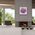 thumbnail image 4 of Epic Graffiti 'Floral Portrait on Linen II' by Tim O'Toole, Canvas Wall Art, 26"x26", 4 of 8