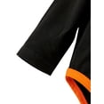 thumbnail image 6 of Qiylii Girl Halloween Pumpkin Print Long Sleeve Romper+Long Pants with Headband, 6 of 8