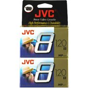 JVC P6 120JDU2 - 8mm tape - 2 x 120min
