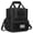 A-Black, variant on Holuxer Insulated Lunch Bag & Lunch Box for Men/Women - Double Deck Expandable Tactical Lunch Cooler Bags for Work - Soft Adult Lunchbox for Outdoor Beach Picnic Camping Travel (Black,16L)