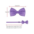 thumbnail image 4 of INSPIRE CHIC Men's Polka Dots Pre-Tied Bow Ties Bowties Wedding Party Bowties Purple One Size, 4 of 5