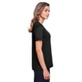 thumbnail image 3 of Ladies' Fusion ChromaSoft™ Performance T-Shirt - BLACK - XL, 3 of 3