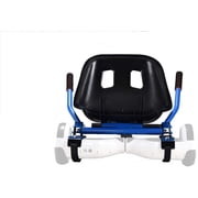 TechWonder Hover Kart Go Kart Adjustable Seat Attachment for 6.5 Hover-Board Buggy - Blue