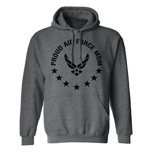 Proud Air Force Mom Hooded Sweatshirt