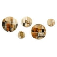 thumbnail image 2 of Designart "Expressions of Modernism IV" Modern Midcentury Metal Wall Art Set of 5 Piece, 2 of 5