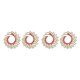 thumbnail image 2 of Minnieouse 1 par de pendientes bohemios boda aniversario vacaciones moda joyería novia regalo personalizado accesorios rosa Type2 NO2 Minnieouse CBP227465, 2 of 6