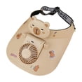 thumbnail image 2 of Summer Sun Hat With Built-in Fan And Portable Rechargeable USB Coolings Fan For Outdoors And A Practical Small Gift For Students, 2 of 6