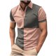 thumbnail image 2 of pstuiky camisetas de hombre, Camisa tipo blusa de manga larga con cuello vuelto y solapa con estampado de botones para hombre ropa de hombre xxxl, 2 of 3