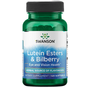 Swanson Lutein Esters and Bilberry 120 Softgels