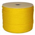 thumbnail image 1 of T.W. Evans Cordage 27-302 .25 in. x 500 ft. Hollow Braid Polypro Rope in Yellow, 1 of 1