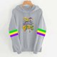 thumbnail image 1 of Xuyuer Women Mardi Gras Sweatshirt Mardi Gras Carnival Pullover Top Casual Long Sleeve, 1 of 4