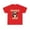 Red, variant on Levmjia Womens Tops Short Sleeve Casual Loose Fit World Cup Round Neck Pullover Summer Printed Blouse Comfortable Shirt Daily Wear