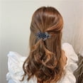 thumbnail image 3 of FcBaudy Hair Clips for Women,Hair Clips for Styling,Hair Clips for Girls Rhinestone Hair Clip Flexible Design Women Hair Dovetail Clip Hair Clip, 3 of 4
