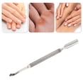thumbnail image 6 of Unique Bargains Multi-function Double-side Cuticle Pusher 5.28 Length Silver Tone 1 Pc, 6 of 6
