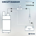 thumbnail image 6 of Submersible Electric Galley Water Pump, 12V - FO-3463, 6 of 6