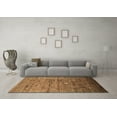 thumbnail image 3 of Ahgly Company Indoor Round Oriental Brown Industrial Area Rugs, 8' Round, 3 of 4
