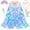 Pink, variant on MUSICOZY Girls Princess Dress Up Toys,Baby Princess Dress Up Clothes Rainbow Mermaid Cape Kit 9 Pcs Gift Set for Little Girls 3 4 5 6 7 8 Years,kids Costume Set Props fot Halloween Christmas,Pink