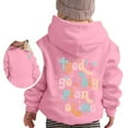 thumbnail image 3 of Kids Girl Hoodies Christian Sweatshirt Long Sleeve Graphic Hoodies Comfy Oversize Pullover Top Preppy Clothes 8-9 Years Old Girl Clothes, 3 of 3