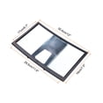 thumbnail image 2 of Unique Bargains 14' Screen Magnifier for Cell Phone, 3D HD Magnifying Projector Screen Amplifier Stand, Black 12x7.5x0.5', 2 of 7