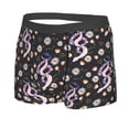 thumbnail image 2 of Wukai Snake And Floral1 Print Men’s Underwear Breathable Boxer Briefs,&nbsp;Moisture Wicking & Breathable-Large, 2 of 7