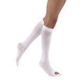 thumbnail image 1 of JOBST Anti-Em/GP Seamless Compression Stockings, 18 mmHg, Knee High, Open Toe, White, Box (12 Pair), Small, 1 of 2