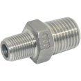 thumbnail image 3 of GHSDFBB Connecteur de Réducteur Fileté Hexagonal Mâle 1/4"x1/8 Pouces, Raccord/adaptateur de Tuyau, Acier Inoxydable 304 NPT, 3 of 6
