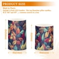 thumbnail image 6 of Yayeee Flameless Candles with Remote Flickering Battery Operated Multi Color Changing, Blue Vibrant Leaves Pattern, 6 of 7