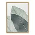 thumbnail image 2 of Blake Modern Green Leaf Botanical II 18 in x 24 in Framed Photography Art Prints, by Kate and Laurel, 2 of 9