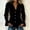 Black, variant on Morttic Women's Lapel Waist-Fitting Shirt with Flared Long Sleeves & Button Front Elegant Top for Spring Fall Office & Workwear Pink,S