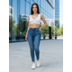 thumbnail image 4 of Top De Mujer Deportivo Y Casual Unitalla Acanalado Con Espalda Descubierta, 4 of 5
