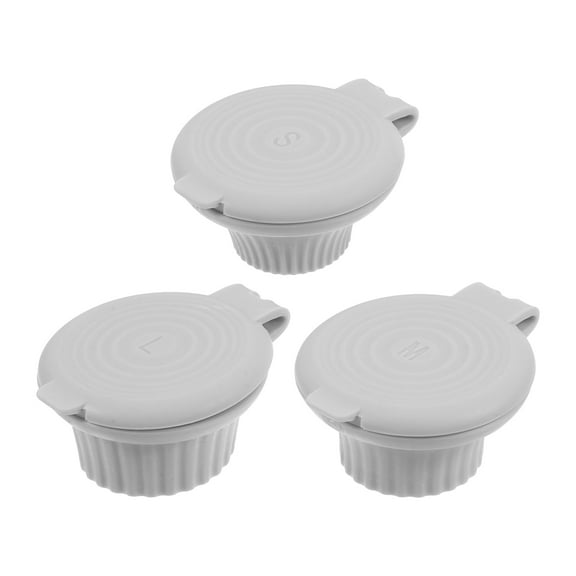 WHAMVOX Shampoo Bottle Caps 3Pcs TPR Material Easy Squeezing for Dish Soap Dispenser