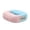 Sky Blue, variant on 5.9 Inch Deep Tissue Percussion Massage Gun with Vibration Plate for Lymphatic Drainage, Full-Body Fascia Massager 6-Level Cordless Portable Muscle Relax Pain Relief for Athletes Home Gym Office