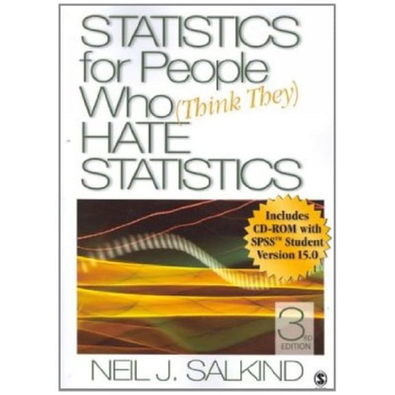 Pre-Owned Statistics for People Who (Think They) Hate Statistics [With CD-ROM] (Paperback) 1412951518 9781412951517