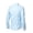 A1#-Sky Blue, variant on Qicasul Mens Solid Color Long Sleeve Lapel Shirt Business Casual Classic Button Front Top,Sky Blue,SIZE:XL