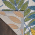 thumbnail image 2 of Nourison Aloha Indoor/Outdoor Tropical Botanical Ivory/Multi 2'3" x 12' Area Rug, (2' x 12'), 2 of 8