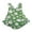 Green, variant on Bagilaanoe Newborn Baby Girl One-Piece Swimsuit Floral Print Sleeveless Zipper Rashguard Swimwear 12M 18M 24M 3T 4T 5T Kids Ruffle Bathing Suit